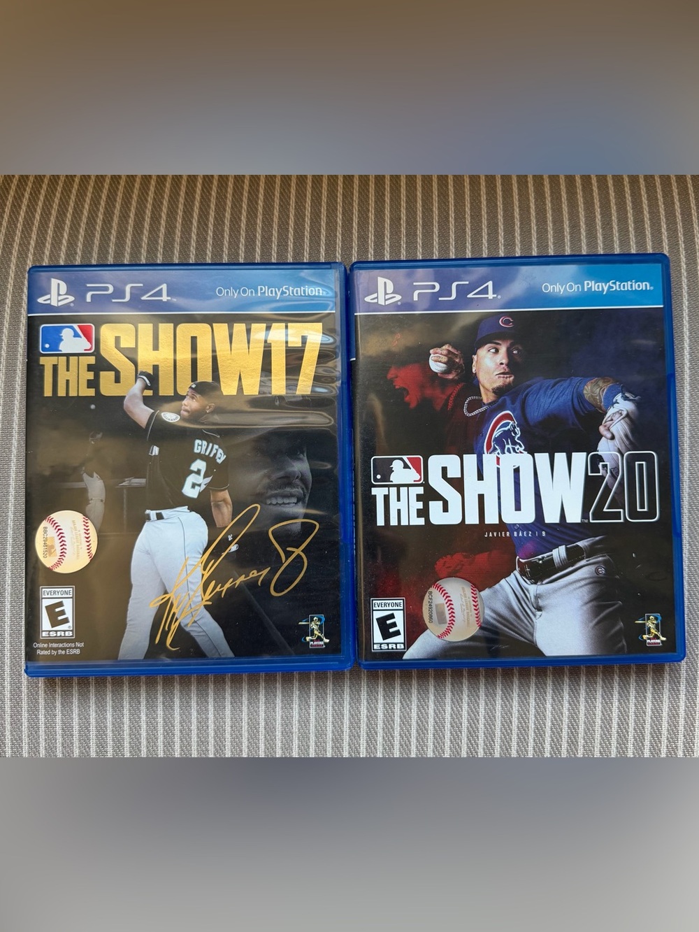 Sony PS4 Video Game Bundle - MLB The Show 17 and 20